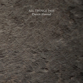 the album cover for Darren Almond - All Things Pass