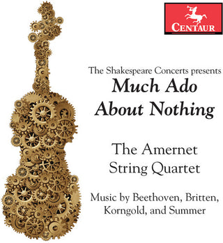 the album cover for Beethoven / Amernet String Quartet / Powell - Much Ado About Nothing