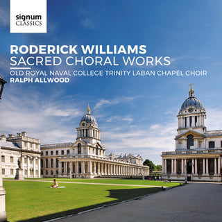 the album cover for Williams / Allwood - Sacred Choral Works