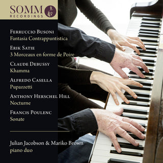 the album cover for Julian Jacobson - Works for Piano