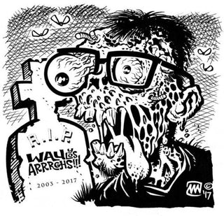 the album cover for Wau y Los Arrrghs - El Mananero