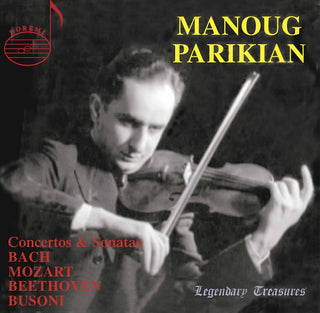 the album cover for Mozart / Parikian - Concertos & Sonatas