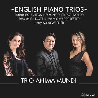 the album cover for English Piano Trios / Various - English Piano Trios