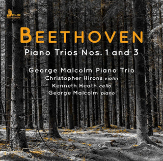 the album cover for Beethoven / Malcolm - Piano Trios 1 & 3