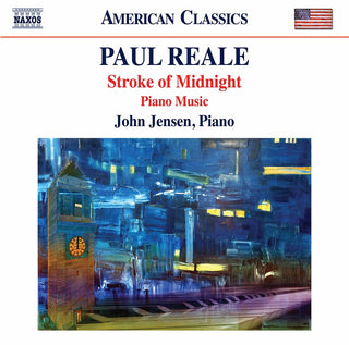 the album cover for Reale / Jensen - Stroke of Midnight