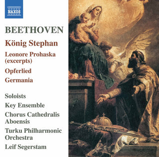 the album cover for Beethoven - Konig Stephan