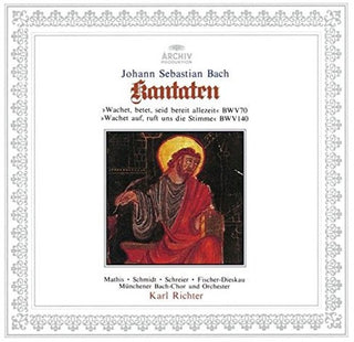 the album cover for Bach / Karl Richter - Bach: Cantatas BWV 70/140
