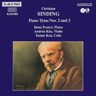 the album cover for C. Sinding - Piano Trios 2/3