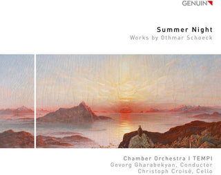 the album cover for Schoeck / Croise / Gharabekyan - Summer Night