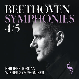the album cover for Beethoven / Jordan - Symphonies 4 & 5