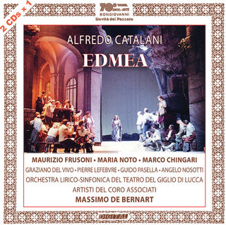 the album cover for Catalani / Frusoni / Noto - Edmea