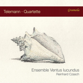 the album cover for Telemann / Ensemble Ventus Iucundus - Telemann Quartets