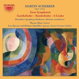 the album cover for Scherber - Erste Symphonie / Goethelieder / Kinderlieder
