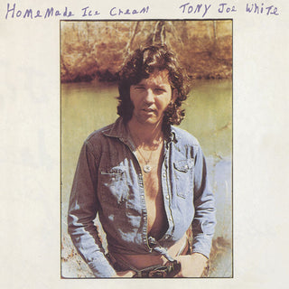 the album cover for Tony Joe White - Home Made Ice Cream