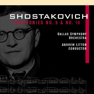 the album cover for Andrew Litton - Symphonies 6 & 10