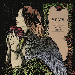 the album cover for Envy - The Fallen Crimson