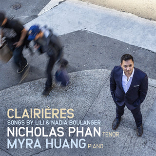 the album cover for Boulanger / Phan / Huang - Clairieres