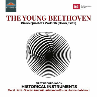 the album cover for Beethoven / Luthi / Miucci - Young Beethoven