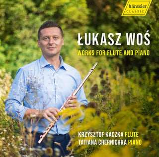 the album cover for Wos / Kaczka / Chernichka - Works for Flute & Piano