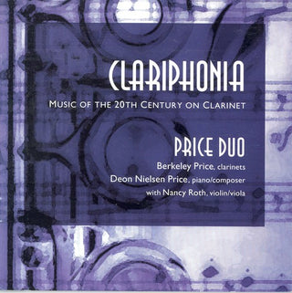 the album cover for CLARIPHONIA-MUSIC FOR THE 20TH - Clariphonia: Music of 20th Ctry on Clarinet / Various