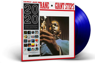 the album cover for John Coltrane - Giant Steps [Limited Blue Colored Vinyl]