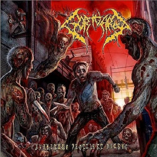 the album cover for Gortuary - Awakening Pestilent Beings