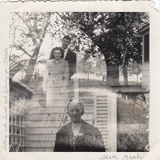 the album cover for Sun Riah - Sitting With Sounds & Listening For Ghosts