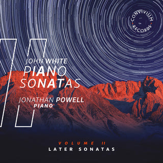 the album cover for White / Powell - Piano Sonatas 2