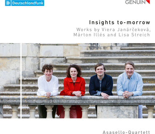 the album cover for Illes / Asasello-Quartett / Myohanen - Insights to Morrow
