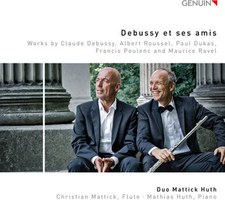 the album cover for Duo Mattick Huth - Debussy Et Ses Amis