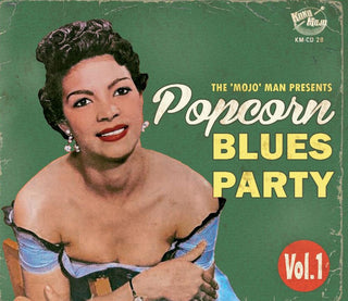 the album cover for Popcorn Blues Party 1 / Various - Popcorn Blues Party 1 (Various Artists)