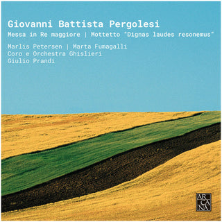the album cover for Pergolesi / Petersen / Prandi - Messa in Re Maggiore