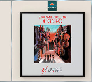 the album cover for Sollima / Alkemia Quartet / Mastromatteo - 4 Strings