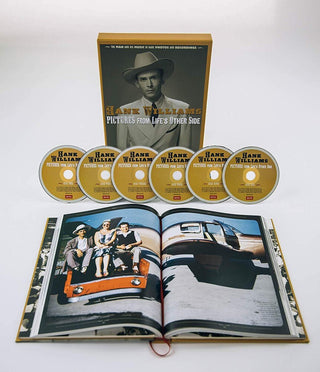 the album cover for Hank Williams - Pictures From Life's Other Side: The Man And His