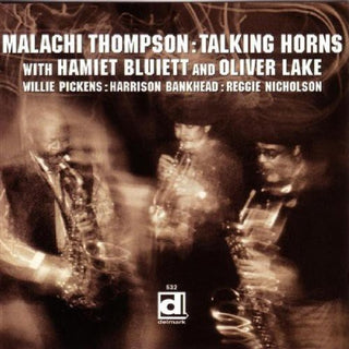 the album cover for Malachi Thompson - Talking Horns