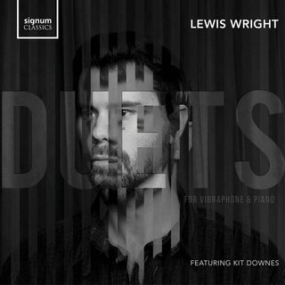 the album cover for Lewis Wright - Duets / Vibraphone & Piano