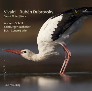 the album cover for Vivaldi / Herfurtner / Bachchor - Stabat Mater / Gloria