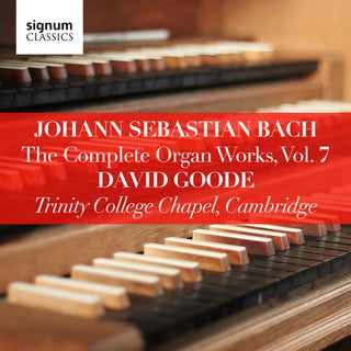 the album cover for J Bach S / Goode - Complete Organ Works 7