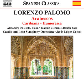 the album cover for Palomo / Costa - Arabescos / Caribiana / Humoresca