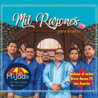 the album cover for Mojado - Mil Razones Para Amarte