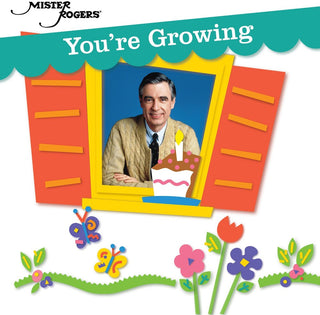 the album cover for Mister Rogers - You're Growing