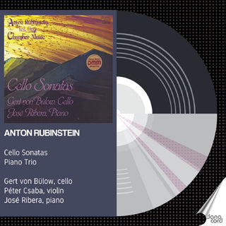 the album cover for Rubinstein / Ribera / Bulow - Cello Sonatas / Piano Trio 5