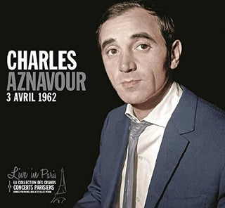 the album cover for Charles Aznavour - Live In Paris