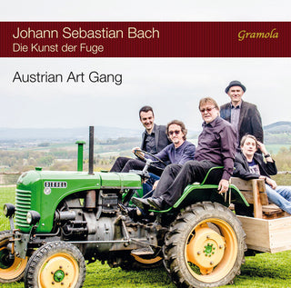the album cover for J Bach S / Austrian Art Gang - Art of Fugue & Art of Improvisation