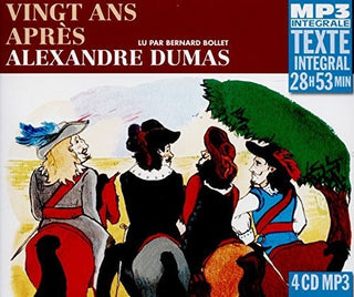 the album cover for Alexandre Dumas - Vingt Ans Apres