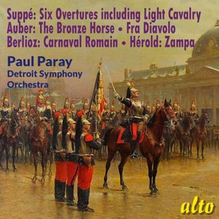 the album cover for Paul Paray / Detroit Symphony Orchestra - Franz Von Suppe & Favourite French Overtures