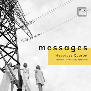 the album cover for Moniuszko - String Quartets