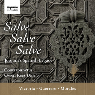 the album cover for Desprez / Contrapunctus / Rees - Salve Salve Salve