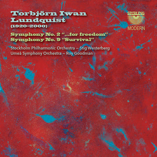 the album cover for Lundquist / Stockholm Philharmonic Orch - Symphonies 2 & 9
