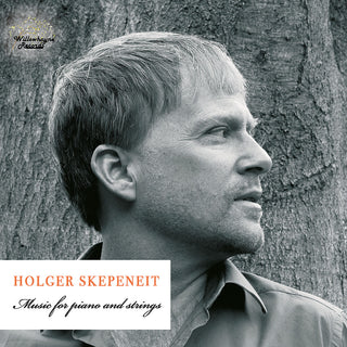 the album cover for Skepeneit - Music for Piano & Strings